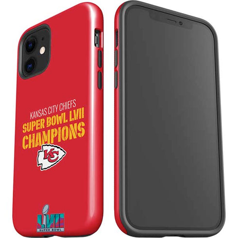 NFL Kansas City Chiefs Super Bowl LVII Champions iPhone 12 Impact Case