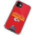 NFL Kansas City Chiefs Super Bowl LVII Champions iPhone 12 Mini Clear Case