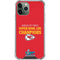 NFL Kansas City Chiefs Super Bowl LVII Champions iPhone 12 Pro Clear Case