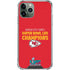 NFL Kansas City Chiefs Super Bowl LVII Champions iPhone 12 Pro Clear Case