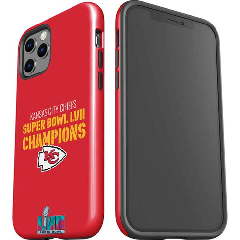 NFL Kansas City Chiefs Super Bowl LVII Champions iPhone 12 Pro Impact Case