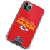 NFL Kansas City Chiefs Super Bowl LVII Champions iPhone 12 Pro Max Clear Case