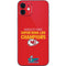 NFL Kansas City Chiefs Super Bowl LVII Champions iPhone 12 Skin