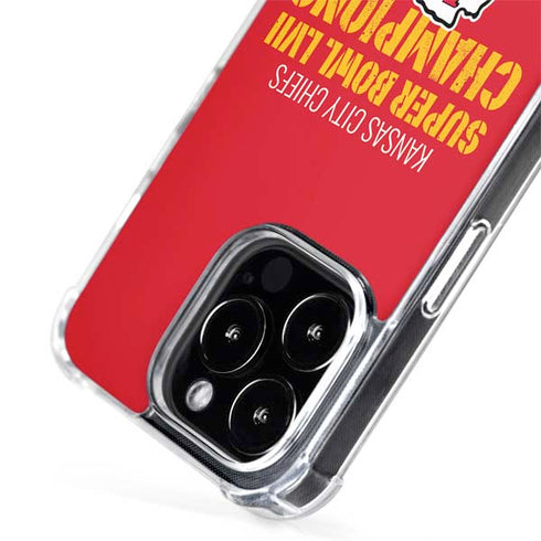 NFL Kansas City Chiefs Super Bowl LVII Champions iPhone 13 Pro MagSafe Case