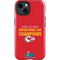 NFL Kansas City Chiefs Super Bowl LVII Champions iPhone 14 Plus Impact Case