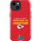 NFL Kansas City Chiefs Super Bowl LVII Champions iPhone 15 Plus Impact Case
