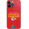 NFL Kansas City Chiefs Super Bowl LVII Champions iPhone 14 Pro Skin
