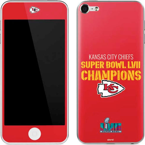 NFL Kansas City Chiefs Super Bowl LVII Champions Apple iPod Skin