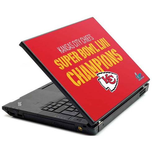 NFL Kansas City Chiefs Super Bowl LVII Champions Lenovo T420 Skin