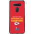 NFL Kansas City Chiefs Super Bowl LVII Champions LG K51/Q51 Clear Case