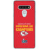 NFL Kansas City Chiefs Super Bowl LVII Champions LG Stylo 6 Clear Case