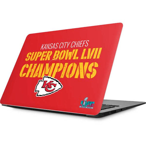 NFL Kansas City Chiefs Super Bowl LVII Champions Apple MacBook Skin