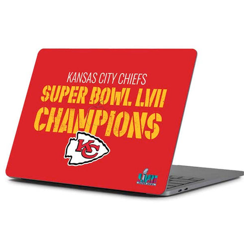 NFL Kansas City Chiefs Super Bowl LVII Champions Apple MacBook Pro 13-inch Skin