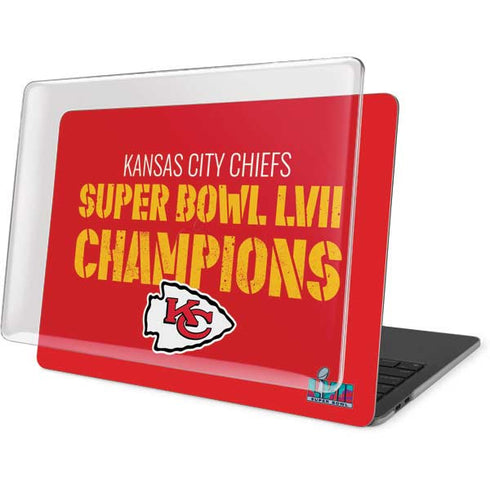NFL Kansas City Chiefs Super Bowl LVII Champions MacBook Pro 16in (2019-20) Case plus Skin