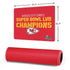 NFL Kansas City Chiefs Super Bowl LVII Champions Gaming Mouse Pad