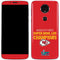 NFL Kansas City Chiefs Super Bowl LVII Champions Moto E5 Plus Skin