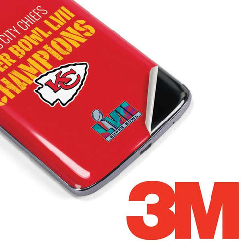 NFL Kansas City Chiefs Super Bowl LVII Champions Moto E5 Plus Skin