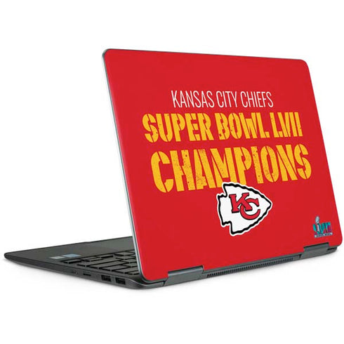NFL Kansas City Chiefs Super Bowl LVII Champions Notebook 9 Pro 13in (2017) Skin
