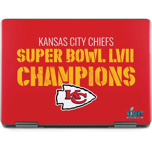 NFL Kansas City Chiefs Super Bowl LVII Champions Notebook 9 Pro 13in (2017) Skin
