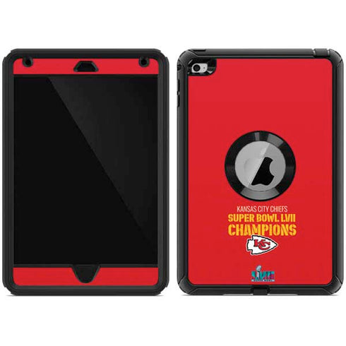 NFL Kansas City Chiefs Super Bowl LVII Champions Otterbox Defender iPad Skin