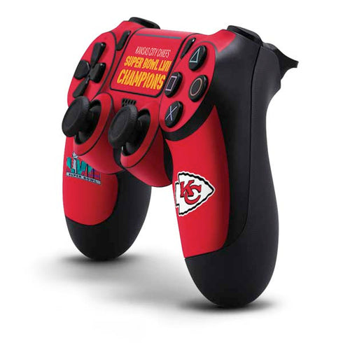 NFL Kansas City Chiefs Super Bowl LVII Champions PS4 Pro/Slim Controller Skin