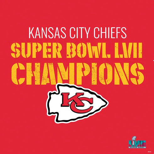 NFL Kansas City Chiefs Super Bowl LVII Champions PS4 Slim Skin