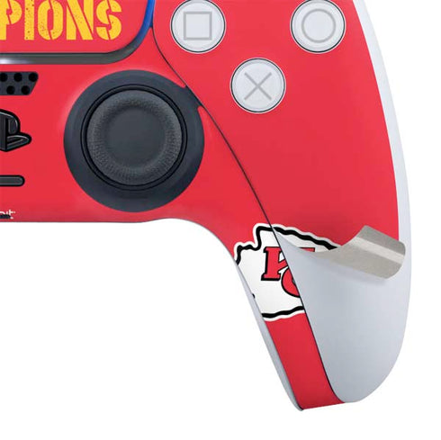 NFL Kansas City Chiefs Super Bowl LVII Champions PS5 Controller Skin