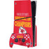 NFL Kansas City Chiefs Super Bowl LVII Champions PS5 Slim Disk Bundle Skin
