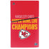 NFL Kansas City Chiefs Super Bowl LVII Champions PS5 Slim Disk Console Skin