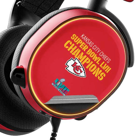 NFL Kansas City Chiefs Super Bowl LVII Champions SteelSeries Arctis 5 Skin