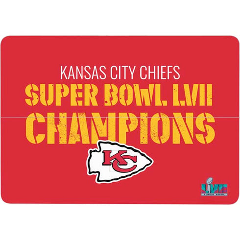 NFL Kansas City Chiefs Super Bowl LVII Champions Surface Laptop Studio Skin