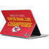 NFL Kansas City Chiefs Super Bowl LVII Champions Surface Laptop Studio Skin