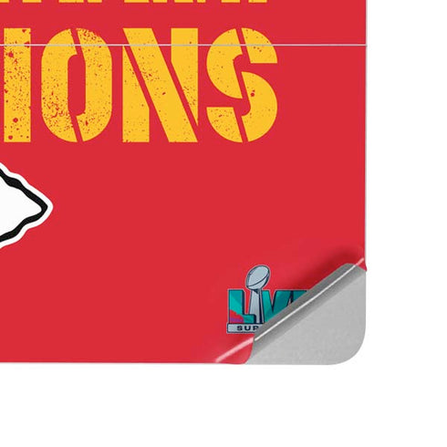 NFL Kansas City Chiefs Super Bowl LVII Champions Surface Laptop Studio Skin