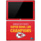 NFL Kansas City Chiefs Super Bowl LVII Champions Surface Pro 3 Skin