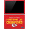 NFL Kansas City Chiefs Super Bowl LVII Champions Surface Pro 4 Skin