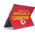 NFL Kansas City Chiefs Super Bowl LVII Champions Surface Pro 8 Skin