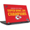 NFL Kansas City Chiefs Super Bowl LVII Champions Lenovo ThinkPad Skin