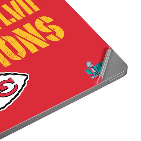 NFL Kansas City Chiefs Super Bowl LVII Champions Universal Laptop 14in (11.4 x 8.2in) Skin