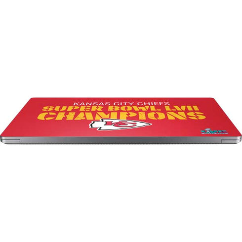 NFL Kansas City Chiefs Super Bowl LVII Champions Universal Laptop 15in (12.2 x 8.8in) Skin