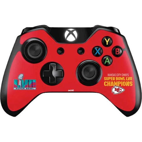 NFL Kansas City Chiefs Super Bowl LVII Champions Xbox One Controller Skin