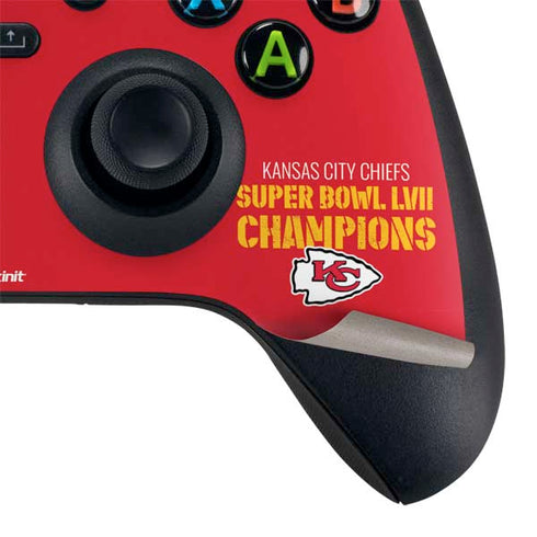 NFL Kansas City Chiefs Super Bowl LVII Champions Xbox Series X Controller Skin