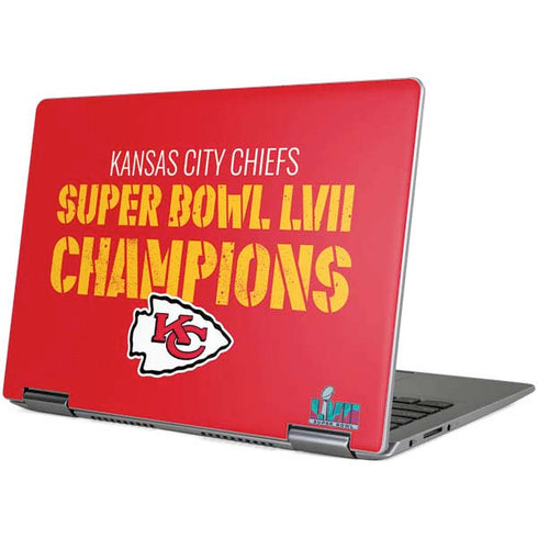 NFL Kansas City Chiefs Super Bowl LVII Champions Yoga 710 14in Skin