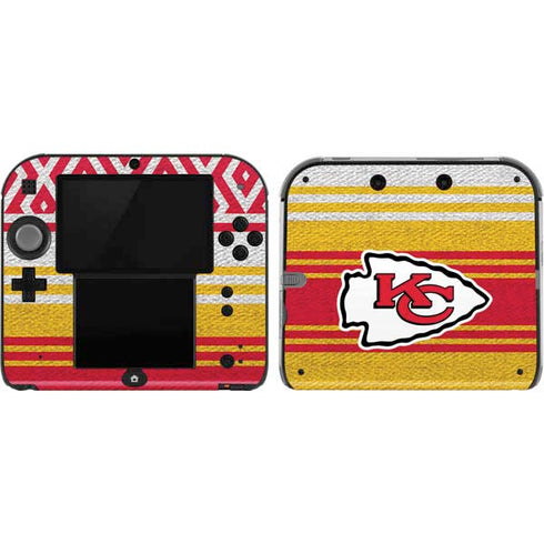NFL Kansas City Chiefs Trailblazer Nintendo 2DS Skin