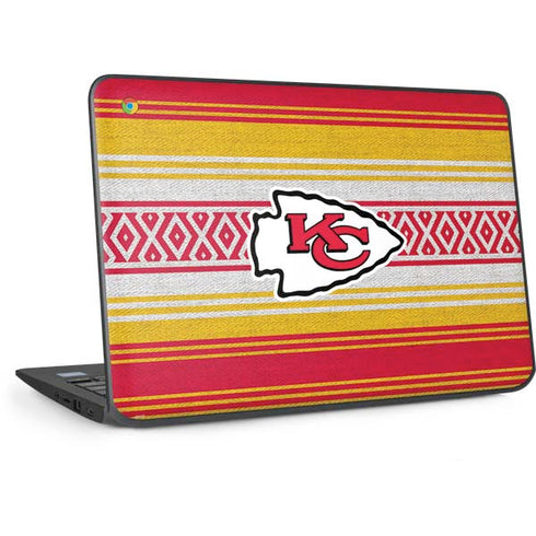 NFL Kansas City Chiefs Trailblazer HP Chromebook Skin