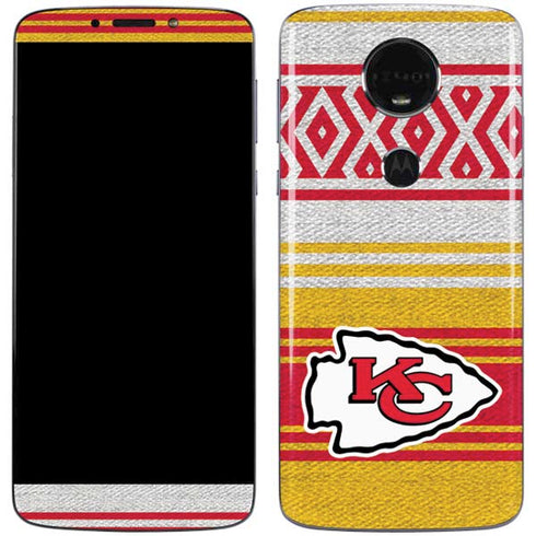 NFL Kansas City Chiefs Trailblazer Moto E5 Plus Skin