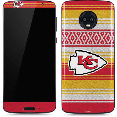 NFL Kansas City Chiefs Trailblazer Moto G6 Skin