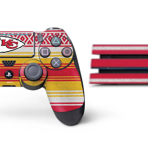 NFL Kansas City Chiefs Trailblazer PS4 Pro Bundle Skin