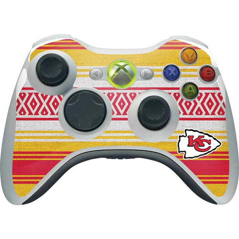 NFL Kansas City Chiefs Trailblazer Xbox 360 Wireless Controller Skin