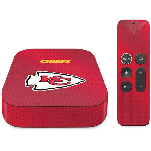 NFL Kansas City Chiefs Team Jersey Apple TV Skin