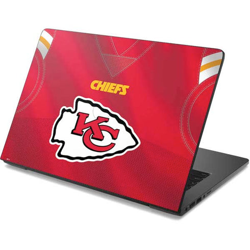 NFL Kansas City Chiefs Team Jersey Dell Chromebook Skin
